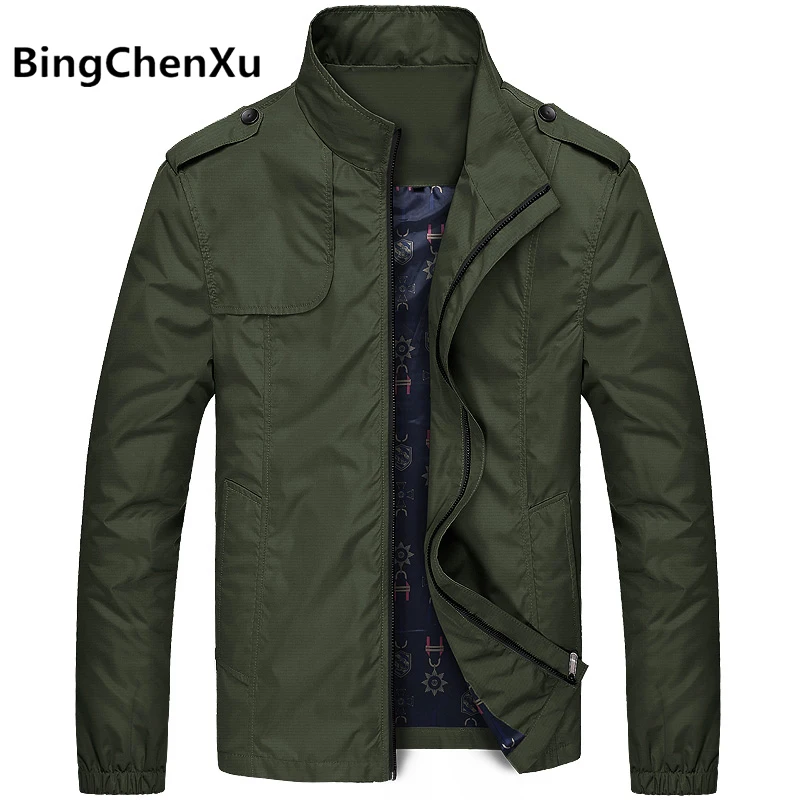 Bingchenxu Military Tactical Jacket Men fashion Clothes Male Outerwear Casual Jacket Slim Solid Coat Men jaqueta masculina 486
Bingchenxu Military Tactical Jacket Men fashion Clothes Male Outerwear Casual Jacket Slim Solid Coat Men jaqueta masculina 486