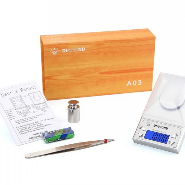 DHL 50pcs/lot 10g/0.001g Digital Electronic Pocket Jewelry Diamond Weighting Scale Weight Balance Scales
DHL 50pcs/lot 10g/0.001g Digital Electronic Pocket Jewelry Diamond Weighting Scale Weight Balance Scales