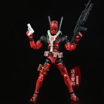 17cm Marvel Univers Super Heros Deadpool Action Figure Collection toys for christmas gift Weapons Free shipping
17cm Marvel Univers Super Heros Deadpool Action Figure Collection toys for christmas gift Weapons Free shipping