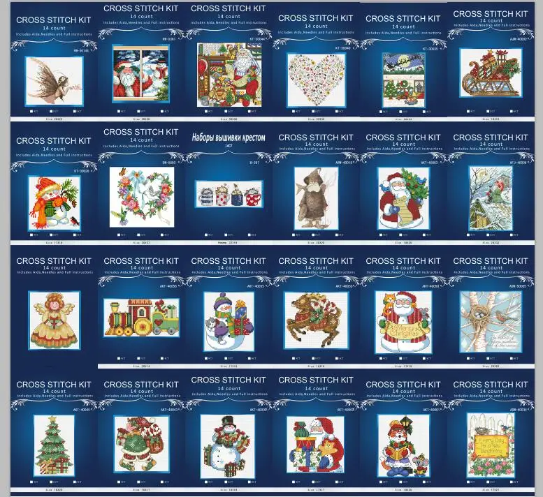 14/16/18/28 Lovely Counted Cross Stitch Kit Wind Chime Santa Father Christmas Tree Ornament Ornaments Dim08766 25styles
14/16/18/28 Lovely Counted Cross Stitch Kit Wind Chime Santa Father Christmas Tree Ornament Ornaments Dim08766 25styles