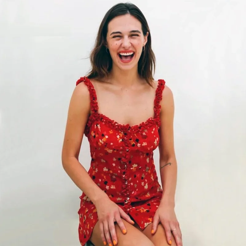 Apparel Sweet Women Vintage Floral Print Cami Mini Dress Sexy Cami A-Line Dress Casual Backless Crew Neck Beach Short Vestidos
Apparel Sweet Women Vintage Floral Print Cami Mini Dress Sexy Cami A-Line Dress Casual Backless Crew Neck Beach Short Vestidos