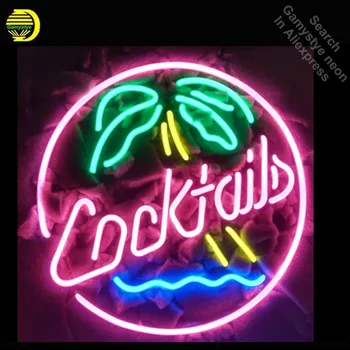 Neon Sign for COCKTAILS PALM TREE Neon Bulb Sign Beer Bar Pub Decoration Neon Tube Sign handcraft Publicidad Sign Store Displays
Neon Sign for COCKTAILS PALM TREE Neon Bulb Sign Beer Bar Pub Decoration Neon Tube Sign handcraft Publicidad Sign Store Displays
