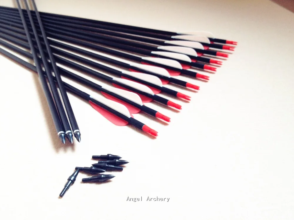 12pcs Fiberglass Arrow with Replaceable Arrowhead Use For Recurve Bow Archery Shooting and Hunting/Russian buyer can buy
12pcs Fiberglass Arrow with Replaceable Arrowhead Use For Recurve Bow Archery Shooting and Hunting/Russian buyer can buy