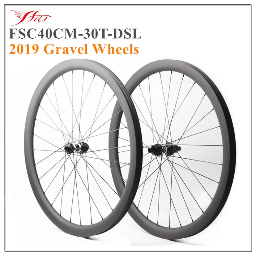 FSC40CM-30T-DSL 650B Farsports gravel cyclocross wheels 30W*40D carbon rims Disc brake road hookless wheelset carbon bike wheels
FSC40CM-30T-DSL 650B Farsports gravel cyclocross wheels 30W*40D carbon rims Disc brake road hookless wheelset carbon bike wheels