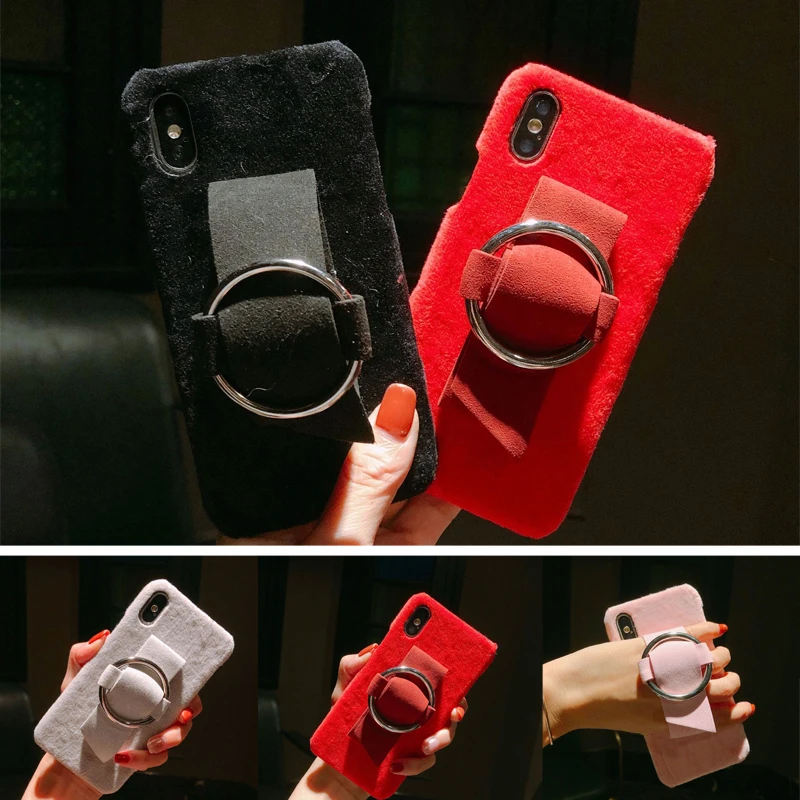 Kuutti Squishy Women Luxury Wrist Strap Winter Warm Furry Fur Phone Cases Mobile Phone Covers for iPhone 6 6s 7 8 Plus X Gifts
Kuutti Squishy Women Luxury Wrist Strap Winter Warm Furry Fur Phone Cases Mobile Phone Covers for iPhone 6 6s 7 8 Plus X Gifts