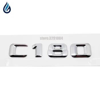 For Mercedes Benz C Class C180 w204 w203 w211 w210 w212 w205 w124 w163 Chrome Number Letters Rear Trunk Emblem Badge Sticker
For Mercedes Benz C Class C180 w204 w203 w211 w210 w212 w205 w124 w163 Chrome Number Letters Rear Trunk Emblem Badge Sticker