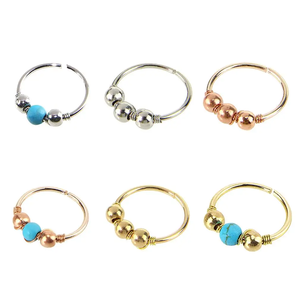 9 Colors Beads Stainless Steel Hoop Eyebrow Ring Lip Bar Nipple Septum Nose Stud Rings Body Piercing Jewelry for women
9 Colors Beads Stainless Steel Hoop Eyebrow Ring Lip Bar Nipple Septum Nose Stud Rings Body Piercing Jewelry for women