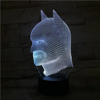 Dc Justice League Batman Head Figure Usb 3d Led Night Light Cartoon Superhero Boys Child Kids Birthday Gifts Table Lamp Bedside
Dc Justice League Batman Head Figure Usb 3d Led Night Light Cartoon Superhero Boys Child Kids Birthday Gifts Table Lamp Bedside