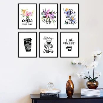 Coffee Tea Cup Canvas Posters Paintings Art Quote Wall Pictures Print For Coffee Bar Shop Lounge Dining Room Mordern Home Decor 
Coffee Tea Cup Canvas Posters Paintings Art Quote Wall Pictures Print For Coffee Bar Shop Lounge Dining Room Mordern Home Decor