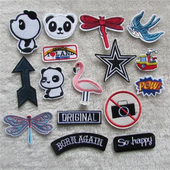 high quality cartoon patter hot melt adhesive applique embroidery patches stripes DIY clothing accessory patch C5166-C5184
high quality cartoon patter hot melt adhesive applique embroidery patches stripes DIY clothing accessory patch C5166-C5184