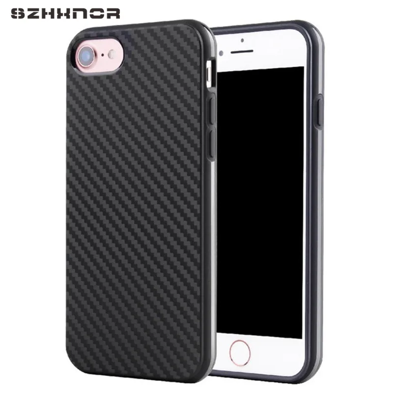 SZHXNOR Shockproof Slim Fit Resilient Rubber Gel Defense Shield Carbon Fiber Protective Case Cover For iPhone 6 6s iphone 6 plus
SZHXNOR Shockproof Slim Fit Resilient Rubber Gel Defense Shield Carbon Fiber Protective Case Cover For iPhone 6 6s iphone 6 plus