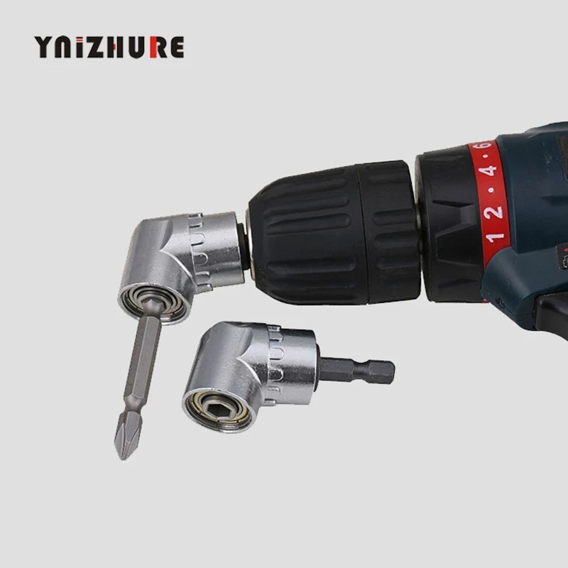 105 Degree Angle Extension Screw Driver Socket Holder Adapter Adjustable Bits Nozzles for Screwdriver Bit Right Angle Head
105 Degree Angle Extension Screw Driver Socket Holder Adapter Adjustable Bits Nozzles for Screwdriver Bit Right Angle Head