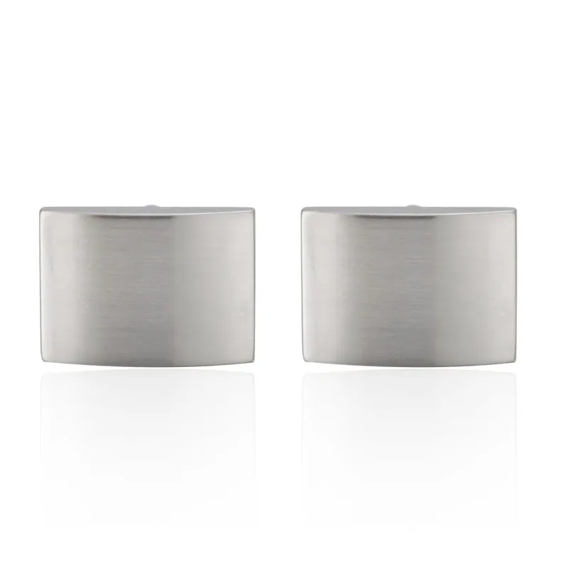 

C-MAN Luxury shirt Silvery square Scrub cufflink for mens Brand cuff buttons cuff links High Quality abotoaduras Jewelry