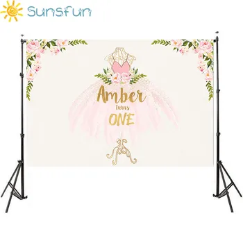 Sunsfun Pink Princess Backdrop Ballet Flower Dress Birthday Photo Backgrounds Customized Photocall Photography For Photo Studio
Sunsfun Pink Princess Backdrop Ballet Flower Dress Birthday Photo Backgrounds Customized Photocall Photography For Photo Studio