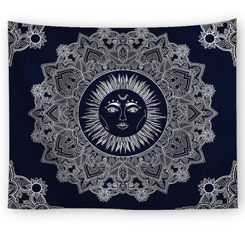 Custom Make Cilected Black White Sun Moon Tapestry Psychedelic Celestial Indian Hippie Tapestry Wall Hanging Throw Door Curtain
Custom Make Cilected Black White Sun Moon Tapestry Psychedelic Celestial Indian Hippie Tapestry Wall Hanging Throw Door Curtain