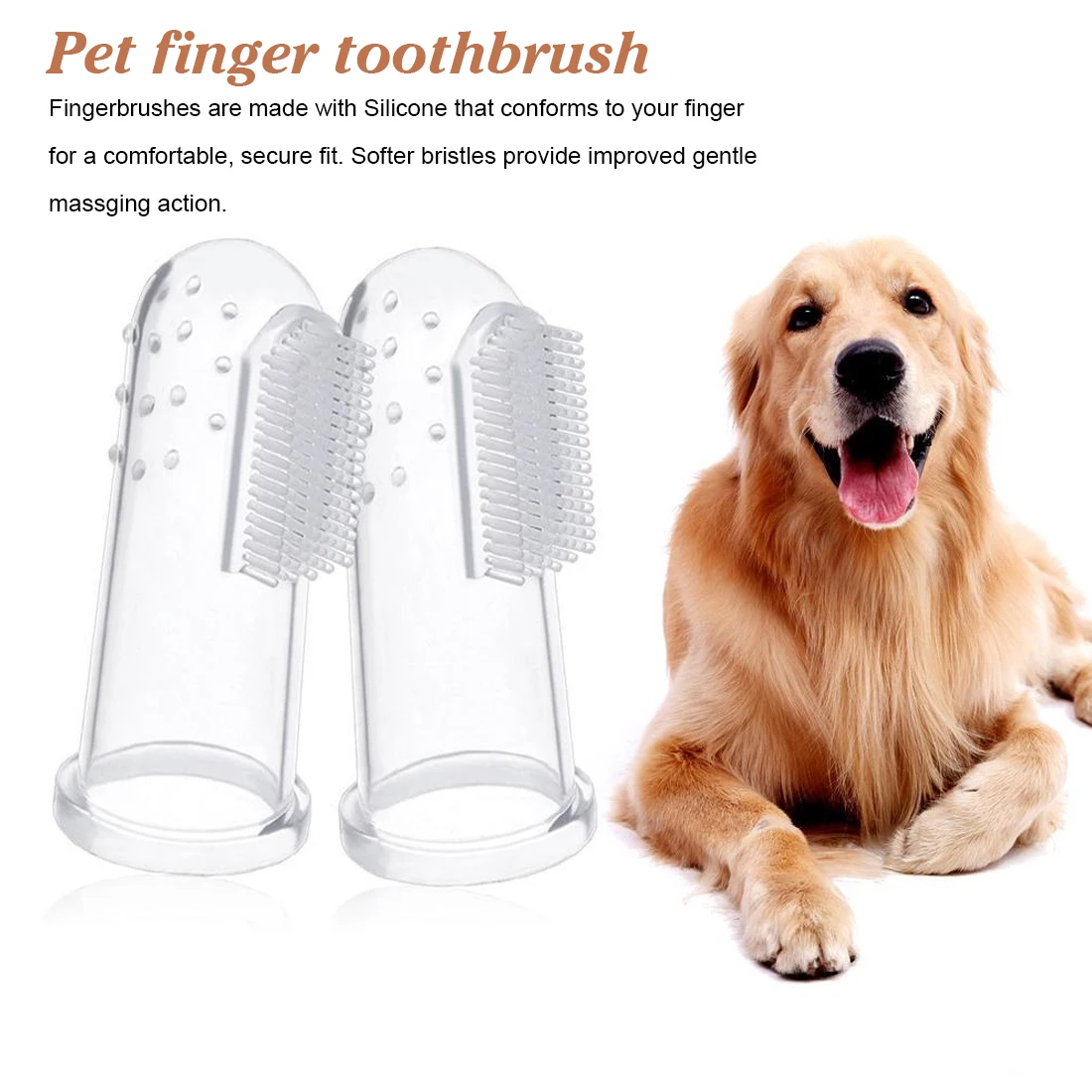 Dog Supplies Pet Finger Toothbrush Environmental Protection Silicone Glove for Dogs and Cats Clean Teeth Pet Accessories
Dog Supplies Pet Finger Toothbrush Environmental Protection Silicone Glove for Dogs and Cats Clean Teeth Pet Accessories