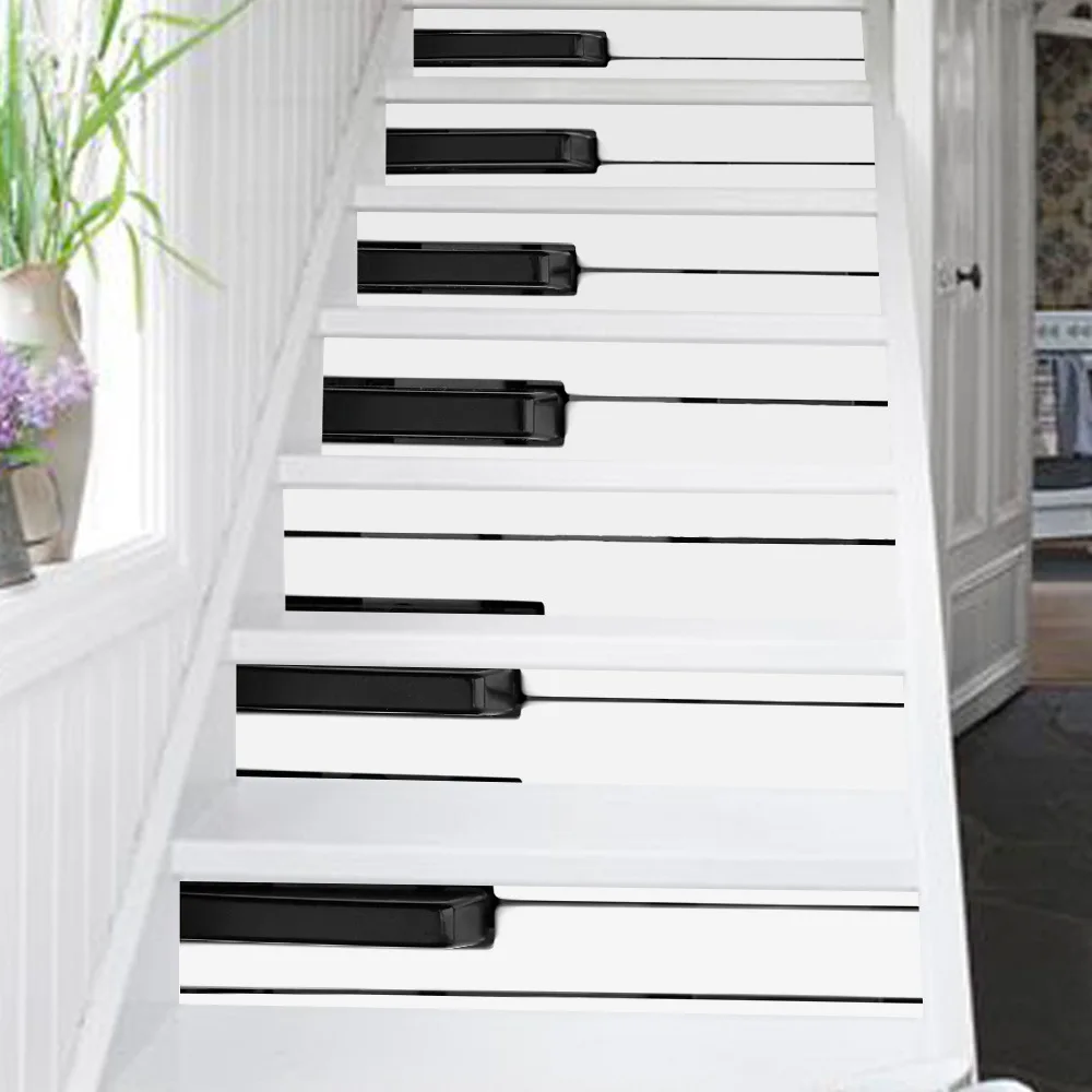 Funlife Piano Keys Musical Design Floor Mural Sticker,Stair Riser Decal DIY for Home Classroom Decoration,Waterproof Removable
Funlife Piano Keys Musical Design Floor Mural Sticker,Stair Riser Decal DIY for Home Classroom Decoration,Waterproof Removable