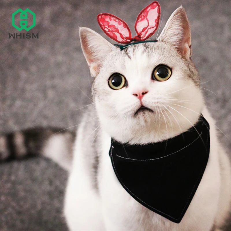 WHISM Lace Rabbit Ear Pins and Clips for Cat Dog Cute Pet Hair Clip Hair Metal Hair Pin Puppy Headdress Pet Grooming Accessories
WHISM Lace Rabbit Ear Pins and Clips for Cat Dog Cute Pet Hair Clip Hair Metal Hair Pin Puppy Headdress Pet Grooming Accessories