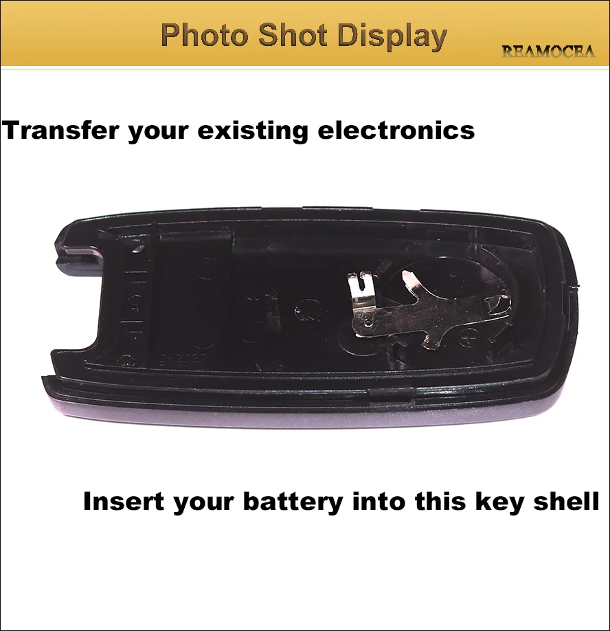 Reamocea 2 Button ABS Remote Key Case Shell Cover Fob For Suzuki SX4 2006 - 2010 For Swift XL-7 For Suzuki Grand Vitara 2012 (10)