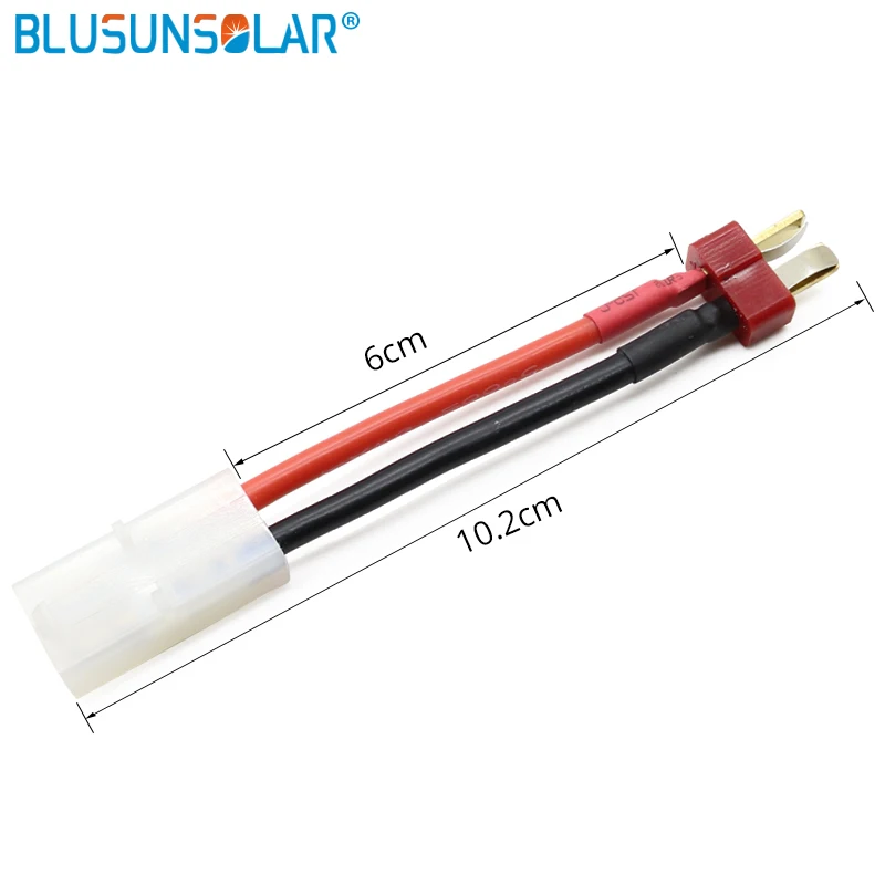 Tamiya Connector to Dean T Plug with silicone cable (6)