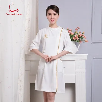 Beautician work clothes female summer new style beautician work clothes nurse clothes Korean dress tattooist
Beautician work clothes female summer new style beautician work clothes nurse clothes Korean dress tattooist