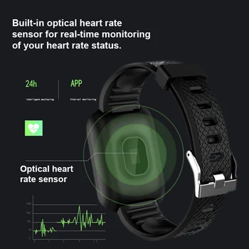 New Smart Bracelet IP67 Heart Rate Blood Pressure Sleep Monitoring Watch for Sports DOM668
New Smart Bracelet IP67 Heart Rate Blood Pressure Sleep Monitoring Watch for Sports DOM668