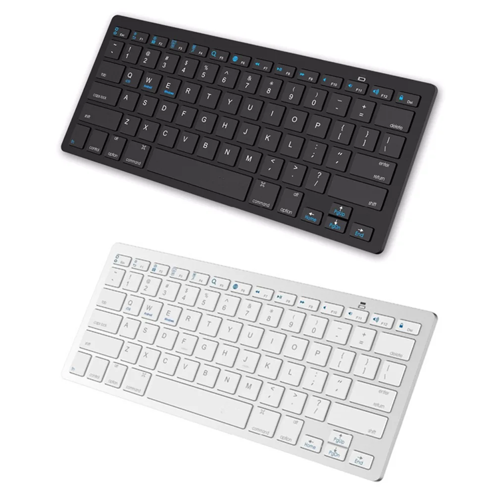 28.5*12CM Bluetooth 3.0 Wireless 78 Keys Keyboard for iPad Series iOS System Powered by: 2 x AA Batteries ( not included)
28.5*12CM Bluetooth 3.0 Wireless 78 Keys Keyboard for iPad Series iOS System Powered by: 2 x AA Batteries ( not included)