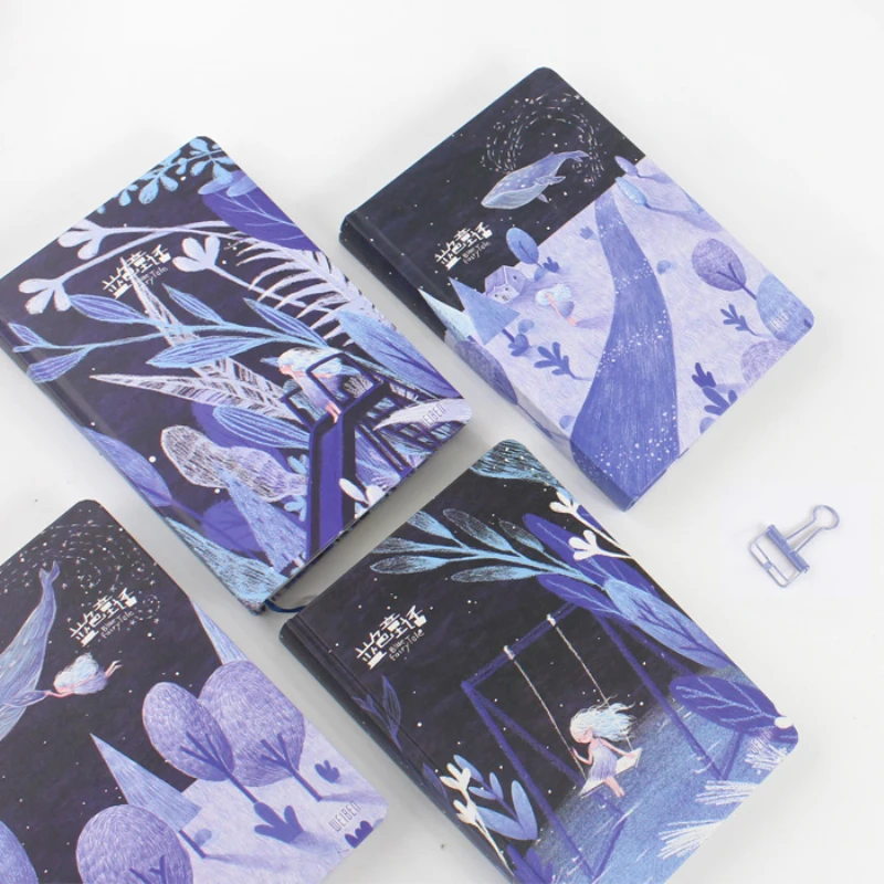 Blue Fairy Tale Beautiful Notebook Color Paper Hardcover Diary Book Planner School Office Supplies Stationery
Blue Fairy Tale Beautiful Notebook Color Paper Hardcover Diary Book Planner School Office Supplies Stationery