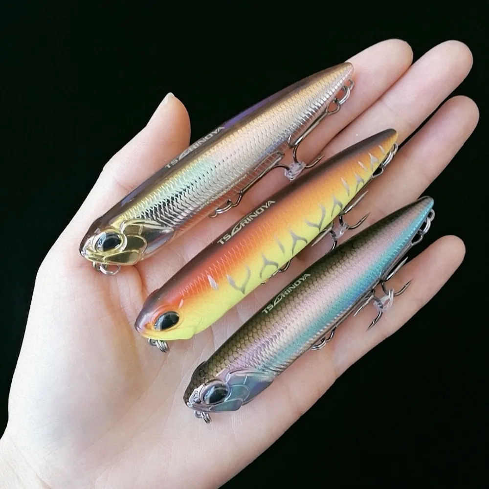 Tsurinoya 3pcs 9cm 10g Pencil Fishing Lures Wobblers Crankbait Long Cast for Carp Fishing Isca Pesca
Tsurinoya 3pcs 9cm 10g Pencil Fishing Lures Wobblers Crankbait Long Cast for Carp Fishing Isca Pesca
