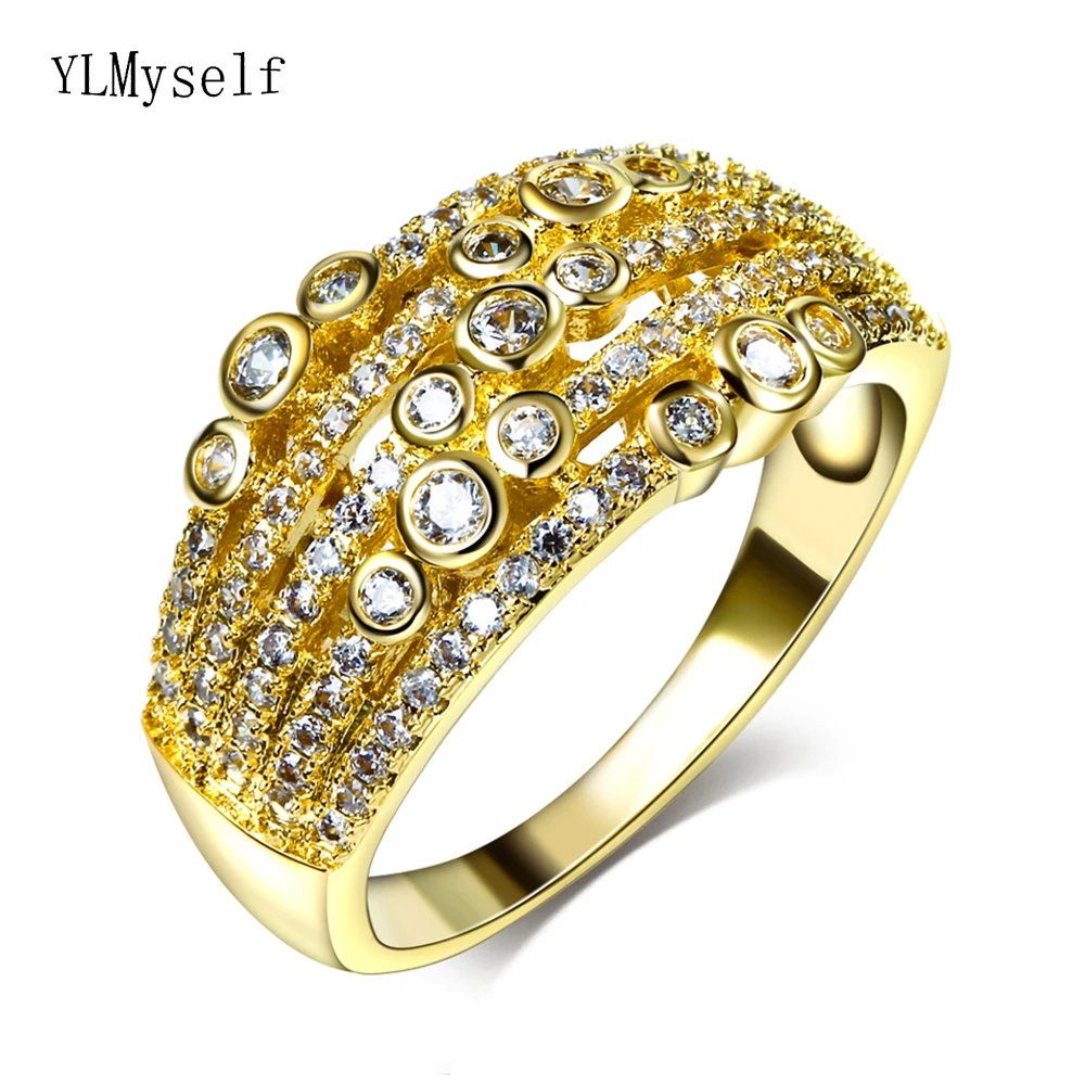 Gold color Fashion ring many Round cubic zirconia crystal fast delivery eleagant jewelry jewellery brass finger rings
Gold color Fashion ring many Round cubic zirconia crystal fast delivery eleagant jewelry jewellery brass finger rings