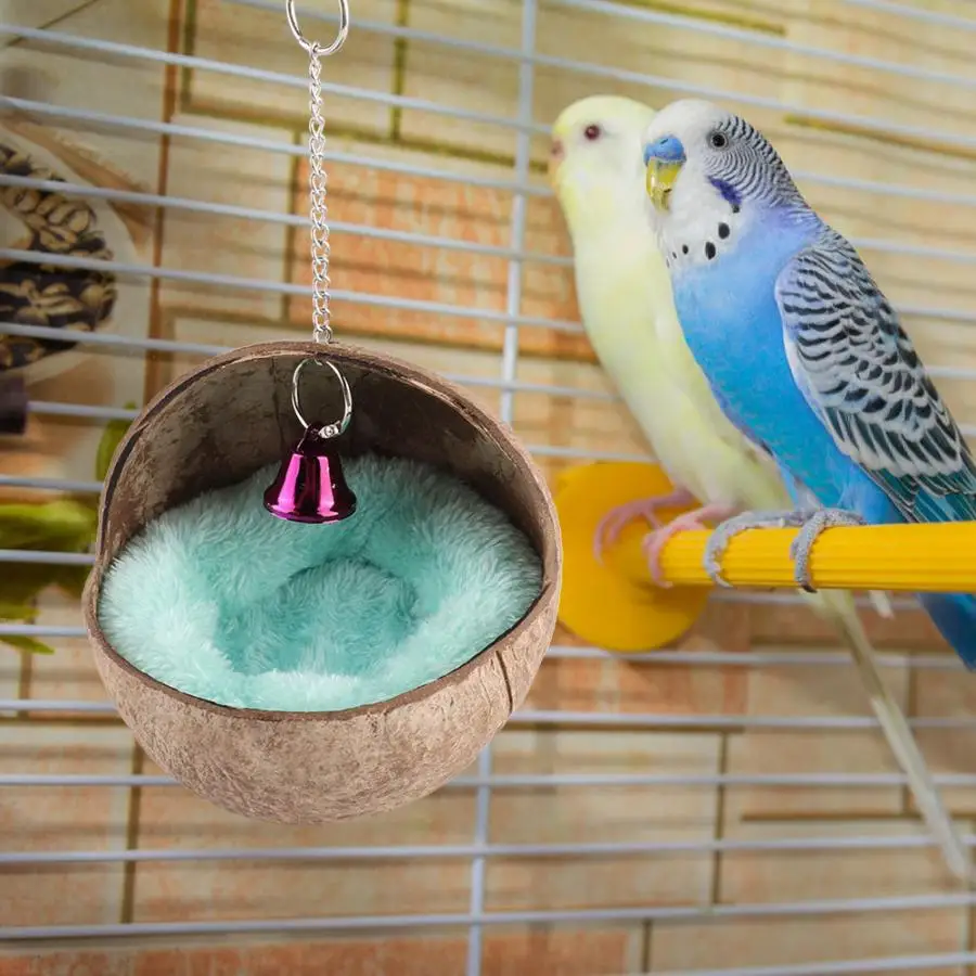 Natural Coconut Husk Bird Breeding Nest Bed Cage Hatching Nest with Mat Lanyard For Small Pet Parakeets Finches Sparrows
Natural Coconut Husk Bird Breeding Nest Bed Cage Hatching Nest with Mat Lanyard For Small Pet Parakeets Finches Sparrows