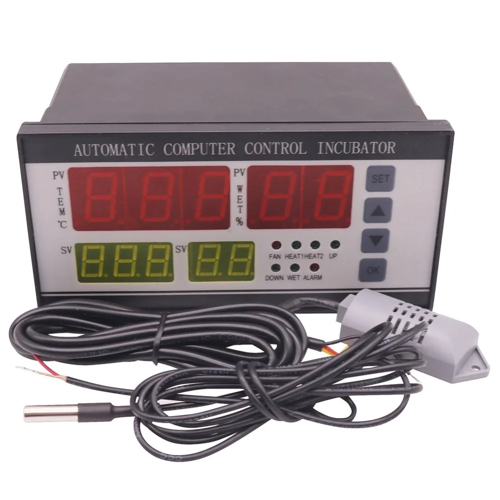 1 pcs 220V XM-18 Controller Incubator Multifunctional Automatic Incubator Industrial Incubators Temperature Probe 0.85kg
1 pcs 220V XM-18 Controller Incubator Multifunctional Automatic Incubator Industrial Incubators Temperature Probe 0.85kg