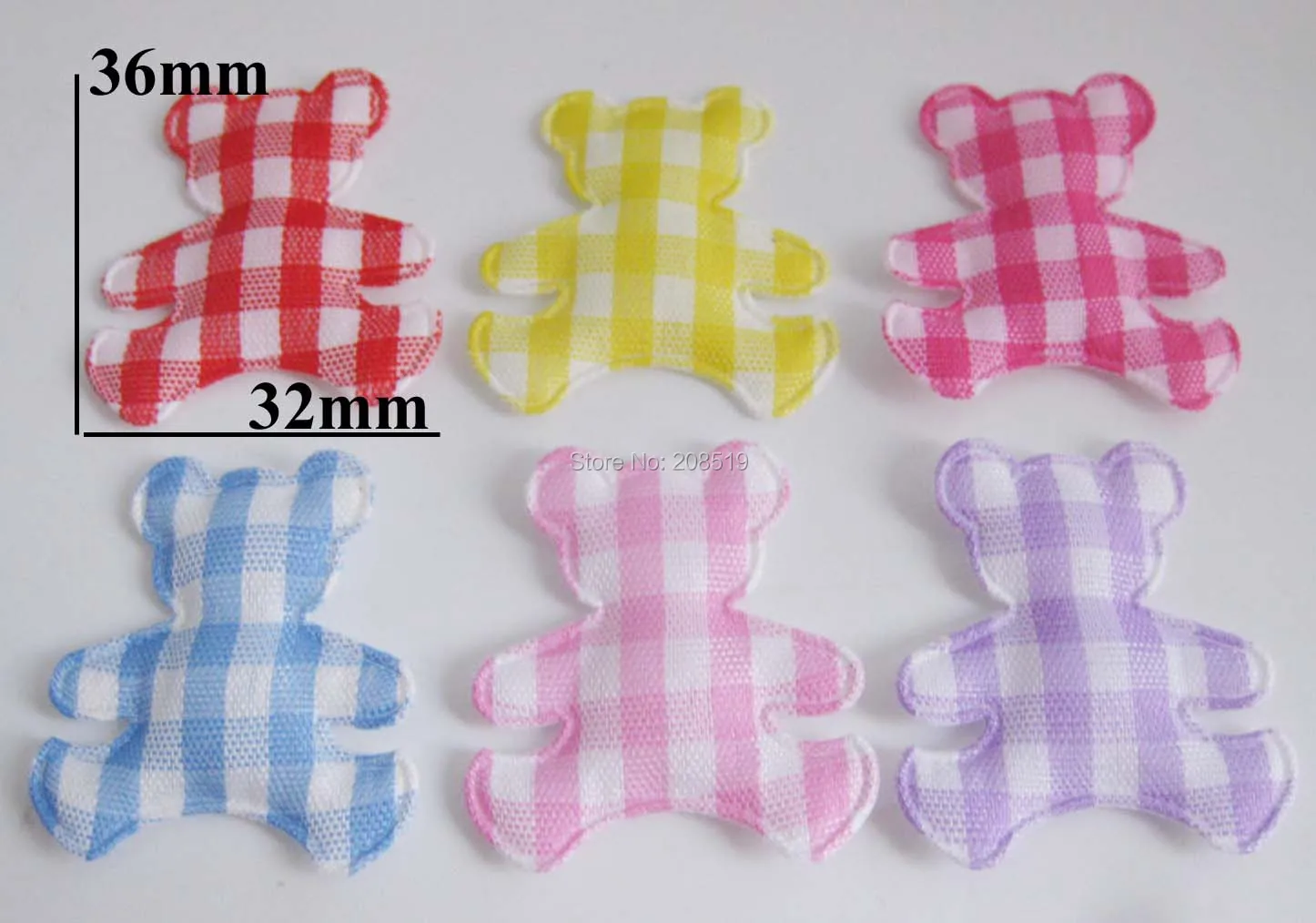 PANNWA lovely bear appliques mix 6 colors 200pcs/lot baby clothes ornament DIY crafts scrapbooking bear motif
PANNWA lovely bear appliques mix 6 colors 200pcs/lot baby clothes ornament DIY crafts scrapbooking bear motif