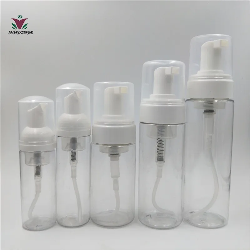 20pcs 30ml 50ml 60ml 100ml 150ml 200ml PET Transparent White Glossy Refillable Foam Pump Bottles
20pcs 30ml 50ml 60ml 100ml 150ml 200ml PET Transparent White Glossy Refillable Foam Pump Bottles