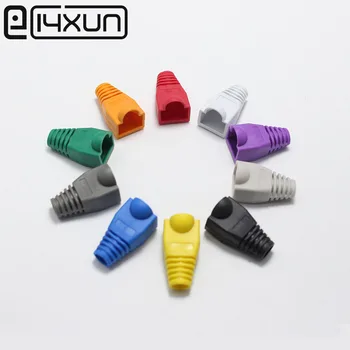 10Pcs CAT5E CAT6 RJ45 Plugs Ethernet Network Cable Strain Relief Socket Boots Caps RJ-45 Connector
10Pcs CAT5E CAT6 RJ45 Plugs Ethernet Network Cable Strain Relief Socket Boots Caps RJ-45 Connector