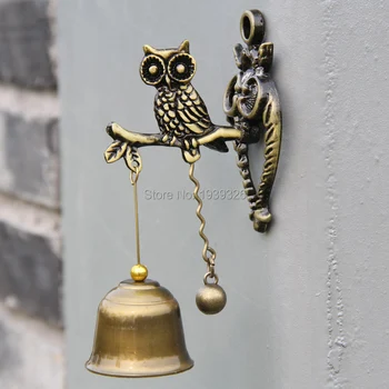 Small Owl Wind Chimes Retro Metal Wind Bells Hanging Decorations Animal Hanging Decor DoorBell Ornament Children Gifts 11cm
Small Owl Wind Chimes Retro Metal Wind Bells Hanging Decorations Animal Hanging Decor DoorBell Ornament Children Gifts 11cm
