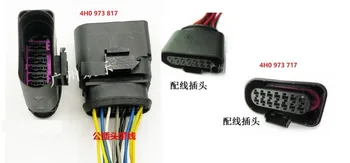 1PCS Car Q5 B8 A7 A8 Fuel injection valve gearbox body plug wiring harness connector gearbox plug 4H0 973 717
1PCS Car Q5 B8 A7 A8 Fuel injection valve gearbox body plug wiring harness connector gearbox plug 4H0 973 717