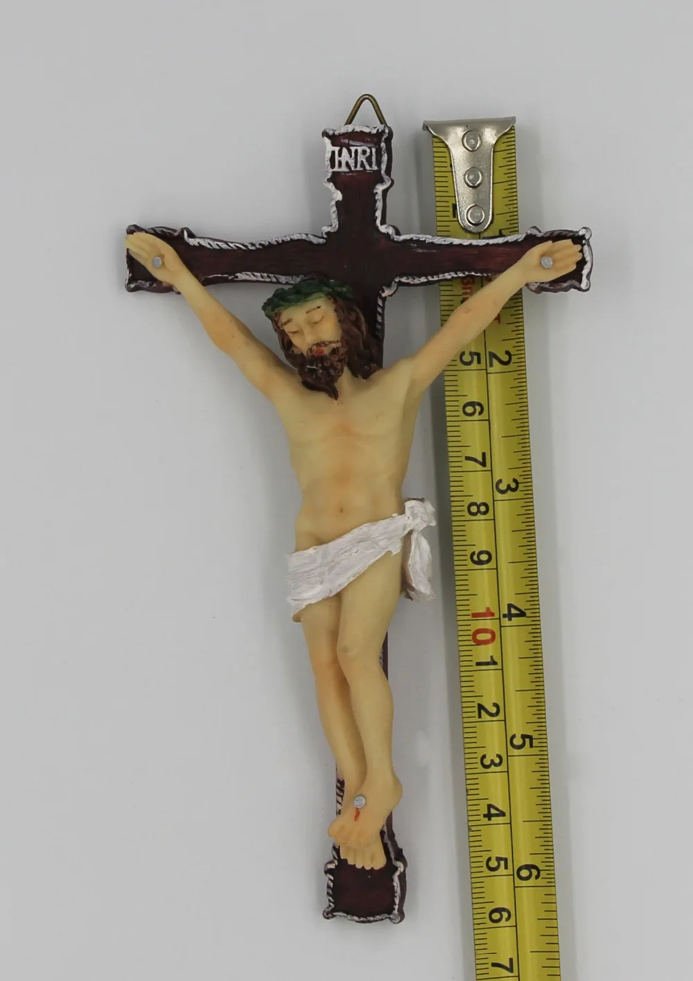 Catholic 6.5 Inch Resin Jesus Christ on INRI Cross Wall Crucifix Home Chapel Decoration Free shipment
Catholic 6.5 Inch Resin Jesus Christ on INRI Cross Wall Crucifix Home Chapel Decoration Free shipment
