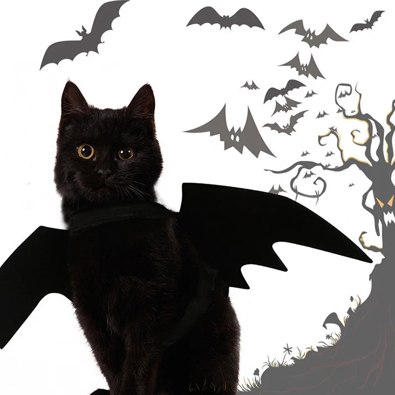 Funny Cats Cosplay Costume Halloween Event Pet Bat Wings Cat Bat Costume Fit Party Dogs Cats Playing Pet Accessories 1PC
Funny Cats Cosplay Costume Halloween Event Pet Bat Wings Cat Bat Costume Fit Party Dogs Cats Playing Pet Accessories 1PC