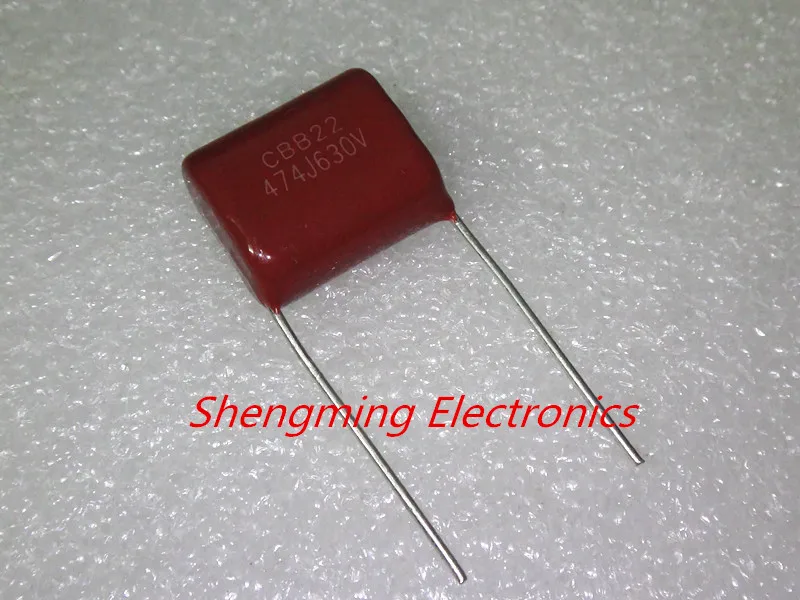 100pcs 630V 474J 0.47uF 470nF 5% P=15MM CBB Capacitor | Электронные компоненты и принадлежности