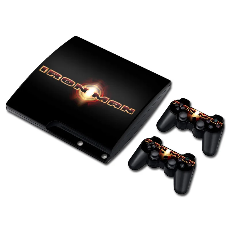 Hot Game Iron man skin console and controllers decal For Sony PS3 Slim wrap cover vinyl for ps3 slim skin stickers
Hot Game Iron man skin console and controllers decal For Sony PS3 Slim wrap cover vinyl for ps3 slim skin stickers