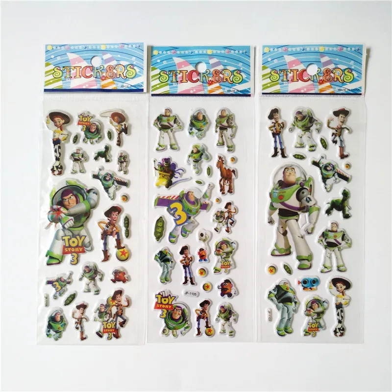 6 sheets 3D Toy Story season 4 Puffy Stickers Waterproof Fun Sticker Toys The Luggage Handbag Decoration scrawl Stickers
6 sheets 3D Toy Story season 4 Puffy Stickers Waterproof Fun Sticker Toys The Luggage Handbag Decoration scrawl Stickers