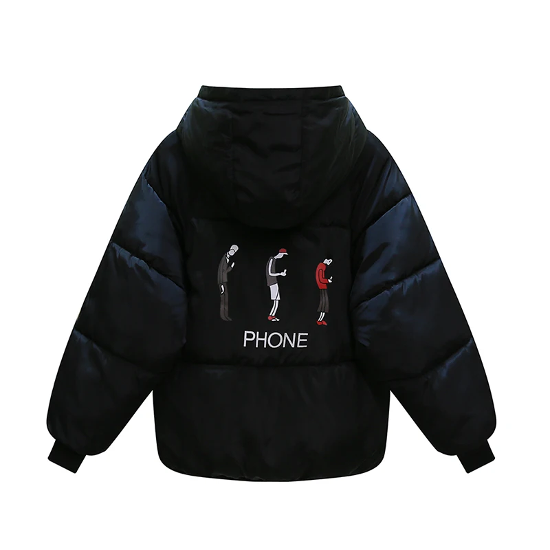 Double-sided wear winter hooded jacket women large size casual long sleeve unisex coat thicken warm womens winter printed parka
Double-sided wear winter hooded jacket women large size casual long sleeve unisex coat thicken warm womens winter printed parka