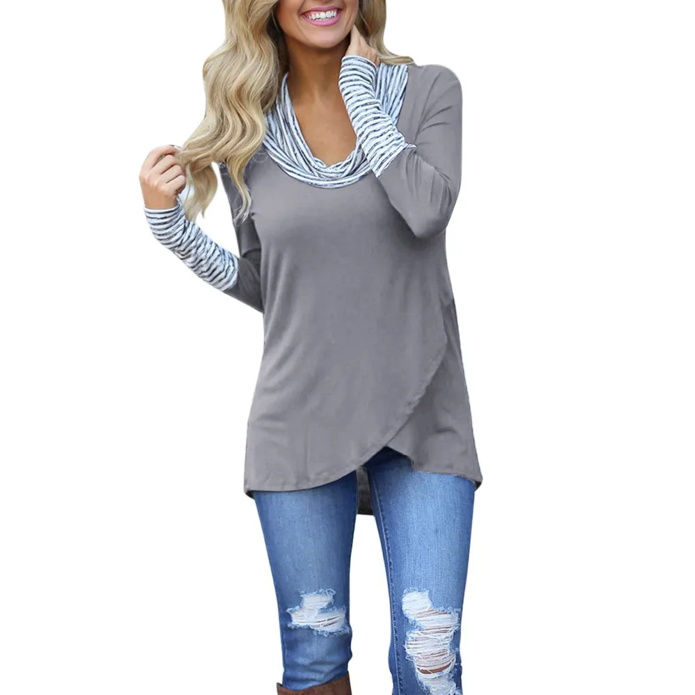 t shirt woman O-Neck Stripe Long Sleeve Pullover Tops Shirt high quality camiseta transparente mujer
t shirt woman O-Neck Stripe Long Sleeve Pullover Tops Shirt high quality camiseta transparente mujer