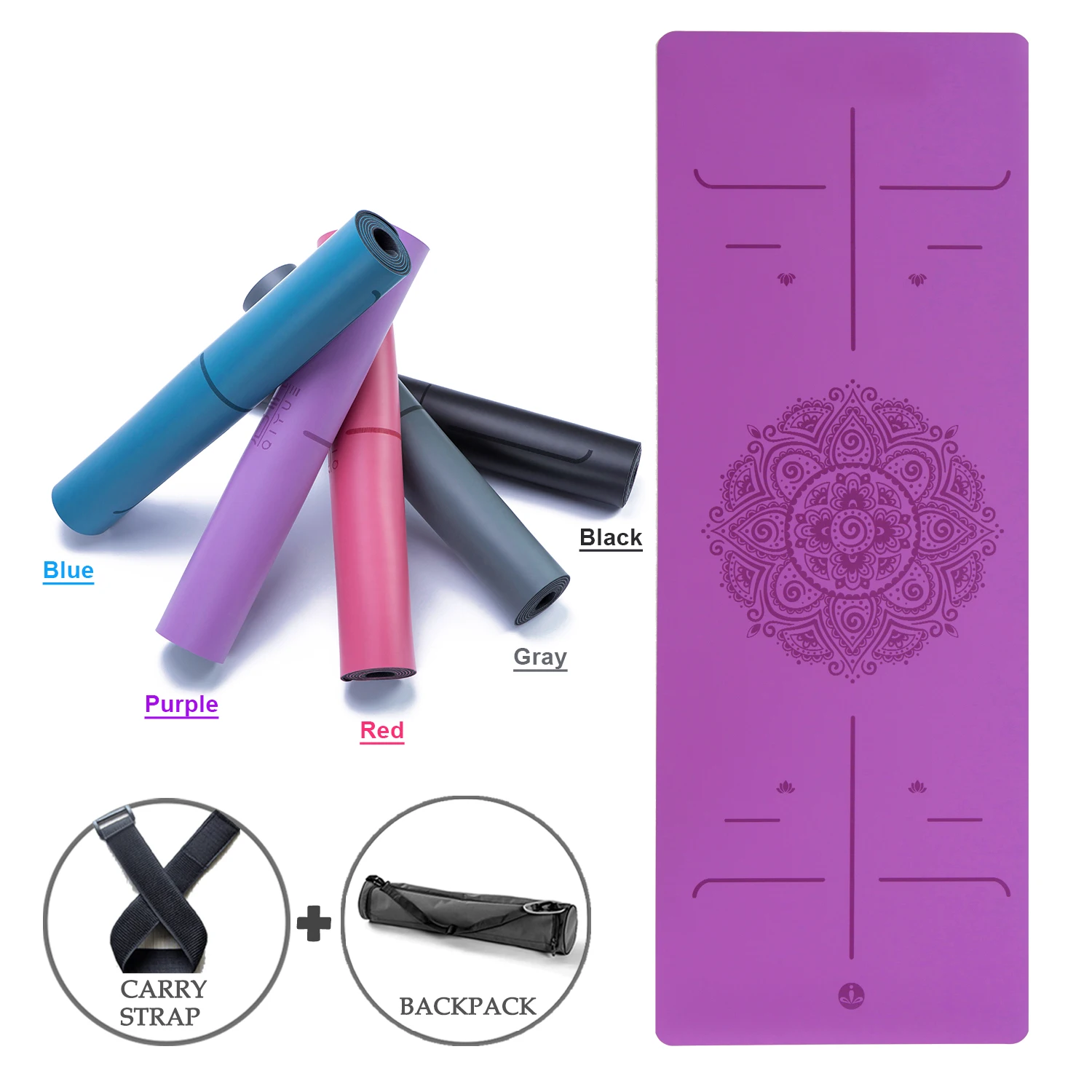 2019 NEW Natural Rubber 183*68CM Slip-resistant Yoga Mats blanket Folding Fitness Mat Purple Gray Black Red Blue Free Shipping
2019 NEW Natural Rubber 183*68CM Slip-resistant Yoga Mats blanket Folding Fitness Mat Purple Gray Black Red Blue Free Shipping