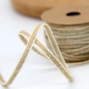 400Meters 5mm Natural Jute Burlap Weaving Ribbons for Christmas Halloween Birthday Party Decoration Flower Gift Wrapping Tape 
400Meters 5mm Natural Jute Burlap Weaving Ribbons for Christmas Halloween Birthday Party Decoration Flower Gift Wrapping Tape
