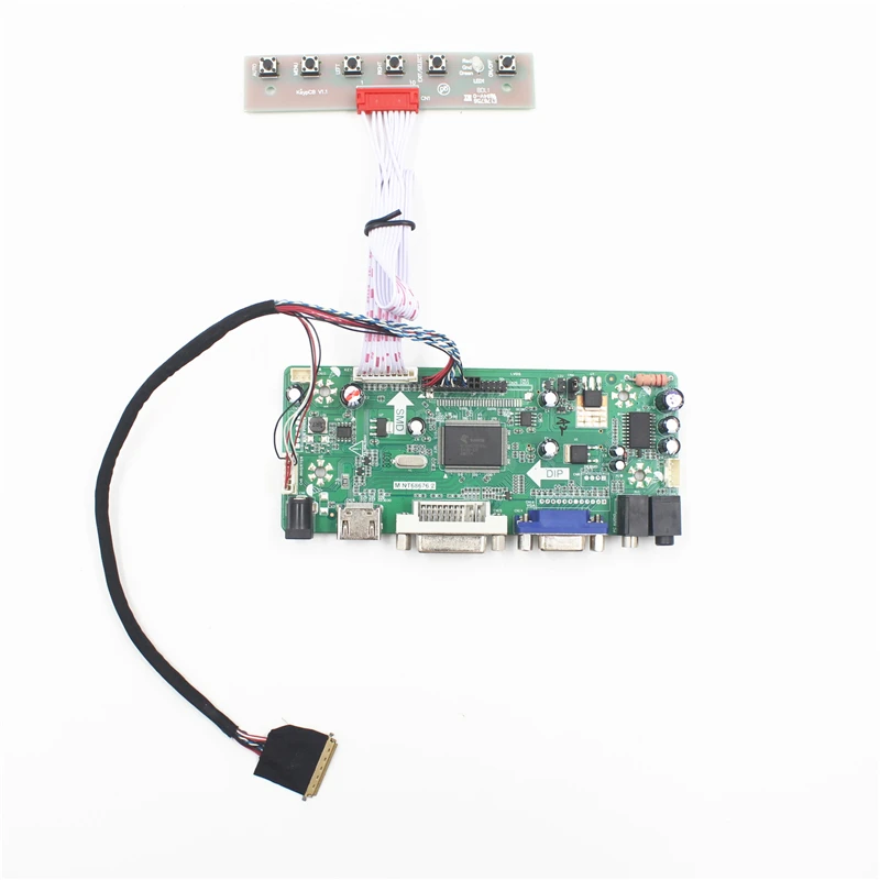 Бесплатная доставка, плата ЖК-контроллера M.NT68676.2A VGA DVI HDMI-совместимая, комплект «сделай сам» для B156XW02, 15,6 дюйма, 1366x768, плата ЖК-дисплея
Бесплатная доставка, плата ЖК-контроллера M.NT68676.2A VGA DVI HDMI-совместимая, комплект «сделай сам» для B156XW02, 15,6 дюйма, 1366x768, плата ЖК-дисплея