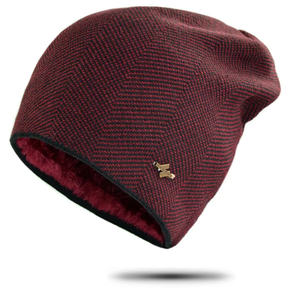 Men Ball Hat Knitted Beanies boy's Winter Gorro Women Outdoor Cap Thermal Plaid Bonnet Thick Unisex Skullies BLACK GRAY BURGUNDY
Men Ball Hat Knitted Beanies boy's Winter Gorro Women Outdoor Cap Thermal Plaid Bonnet Thick Unisex Skullies BLACK GRAY BURGUNDY