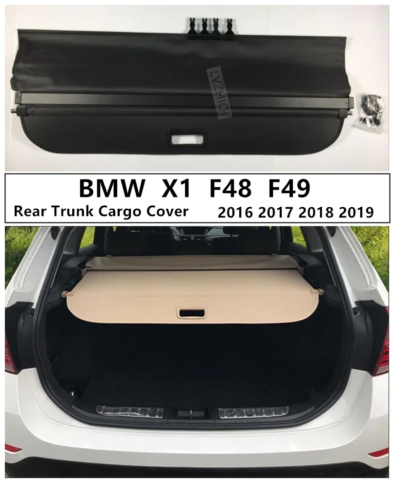 Rear Trunk Cargo Cover For BMW X1 F48 F49 2016 2017 2018 2019 2020 High Qualit Car Security Shield Accessories Black Beige
Rear Trunk Cargo Cover For BMW X1 F48 F49 2016 2017 2018 2019 2020 High Qualit Car Security Shield Accessories Black Beige