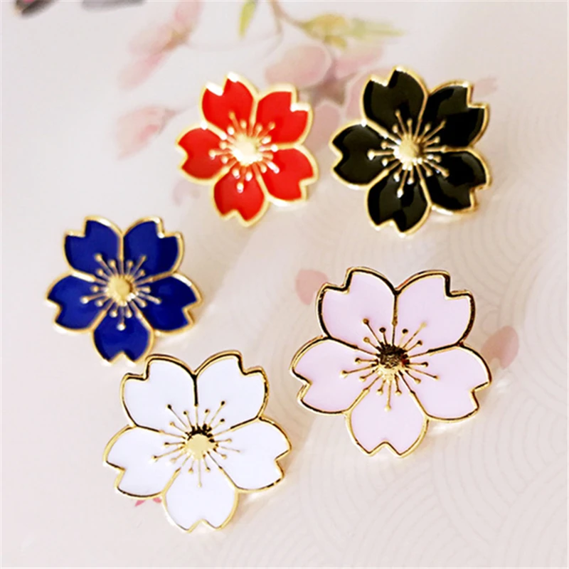 2019 Hot Fashion Cherry Blossoms Brooch Cufflinks Enamel Pins Button Clothes Bag Pin Badge Brooches Collar Pin For Women Jewelry
2019 Hot Fashion Cherry Blossoms Brooch Cufflinks Enamel Pins Button Clothes Bag Pin Badge Brooches Collar Pin For Women Jewelry